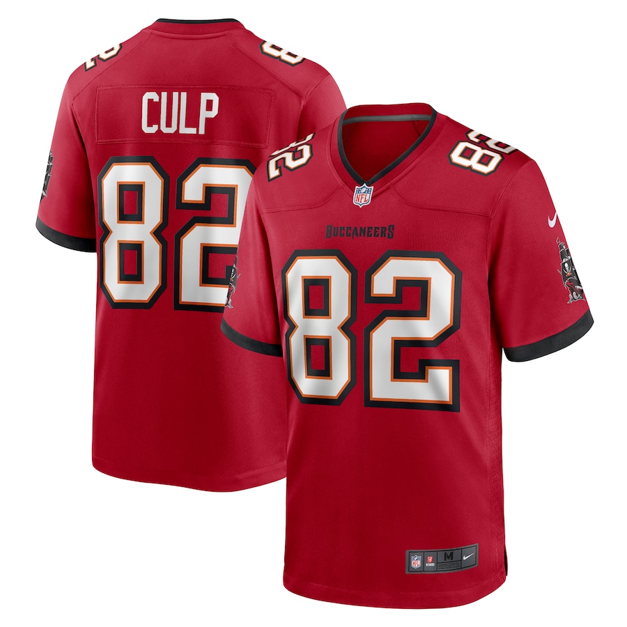 Men's Tampa Bay Buccaneers Devin Culp Nike Red Game Jersey - ujerseystore