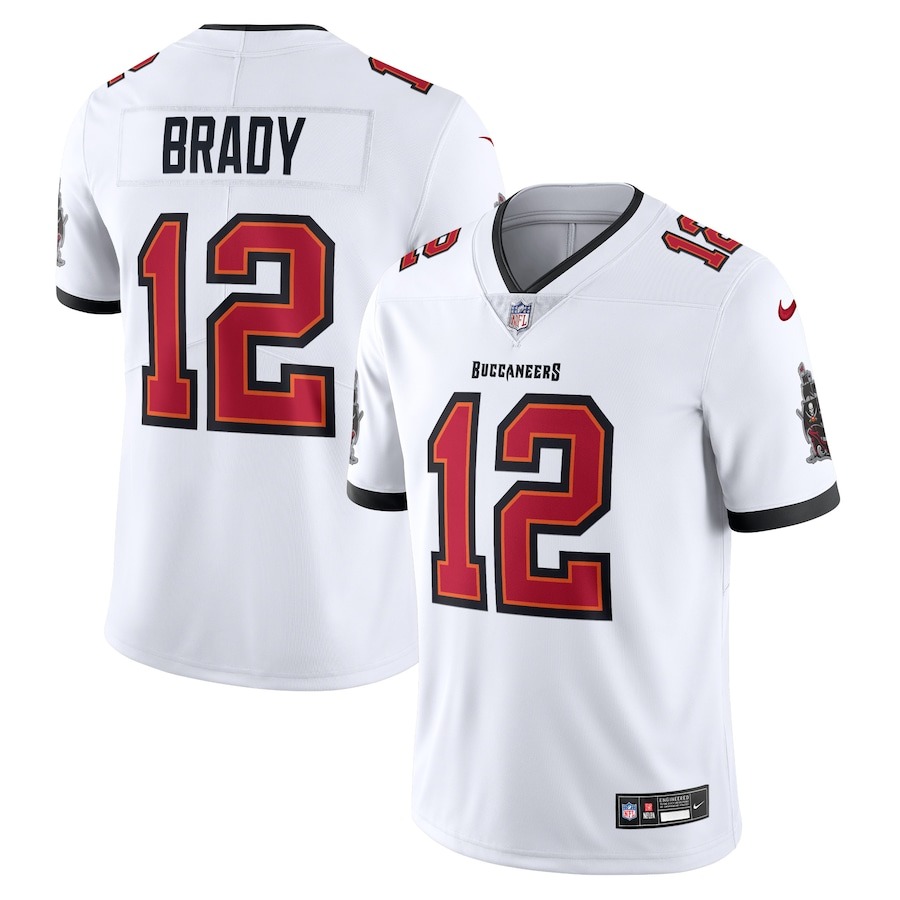 Men's Tampa Bay Buccaneers Tom Brady Nike White  Vapor Untouchable Limited Jersey - ujerseystore