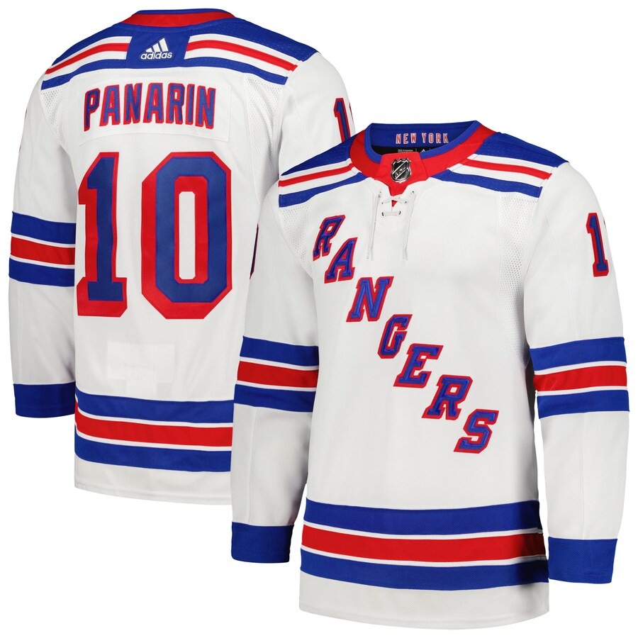 Men's New York Rangers Artemi Panarin adidas White Away Primegreen Authentic Player Jersey - ujerseystore