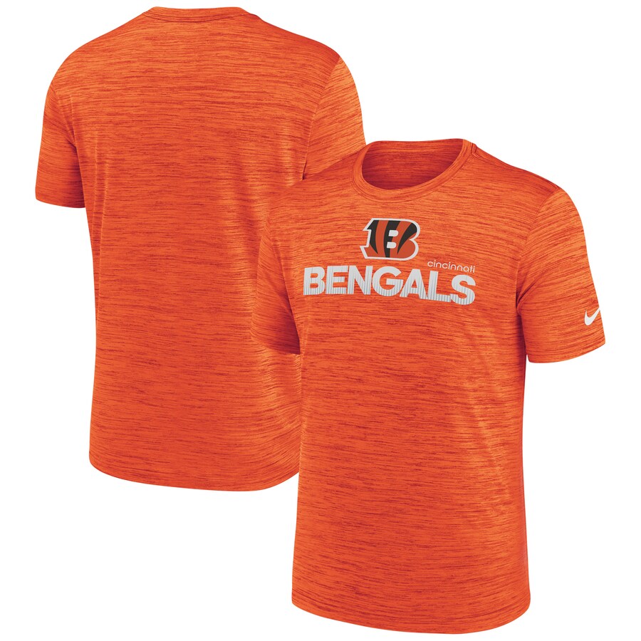 Men's Cincinnati Bengals Nike Orange Blitz Velocity Modern Performance T-Shirt - ujerseystore