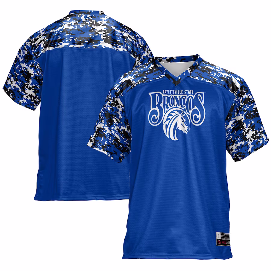 Fayetteville State Broncos GameDay Greats Football Jersey - Blue - ujerseystore