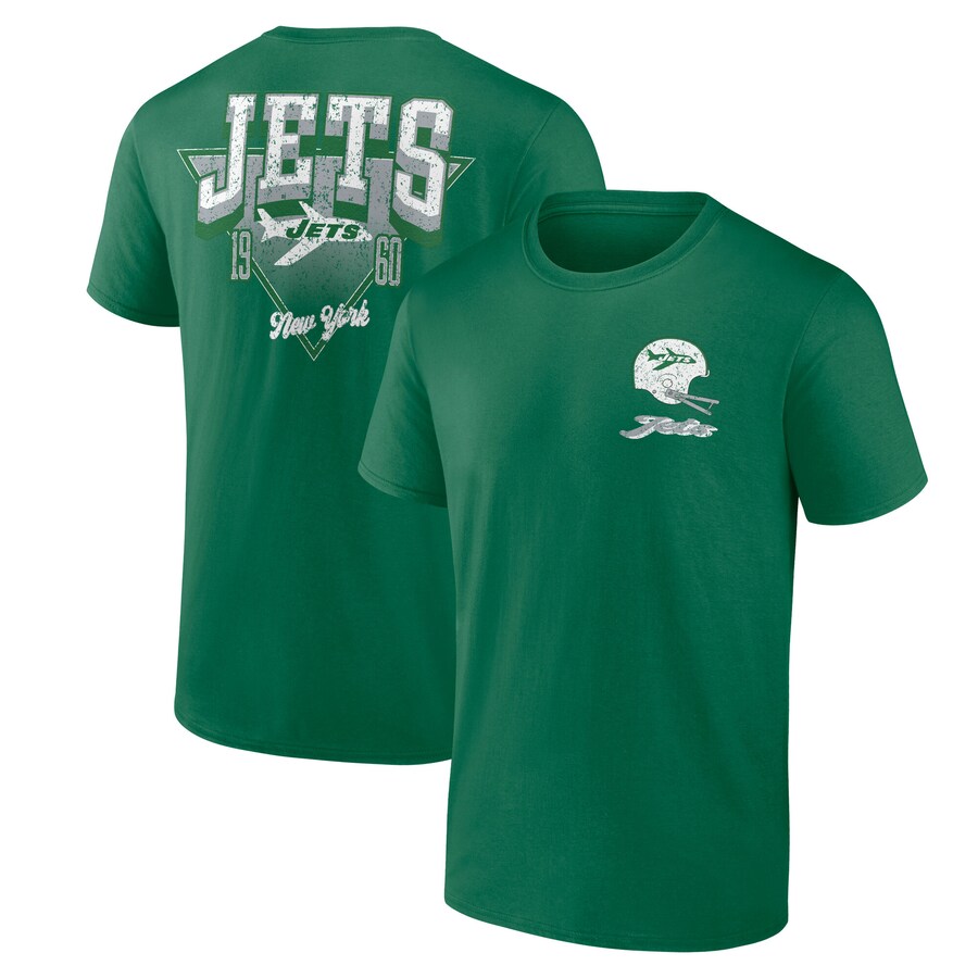 Men's New York Jets Fanatics Kelly Green Never Over T-Shirt - ujerseystore