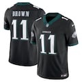 Men's Philadelphia Eagles A.J. Brown Nike Black Vapor F.U.S.E. Limited Jersey - ujerseystore