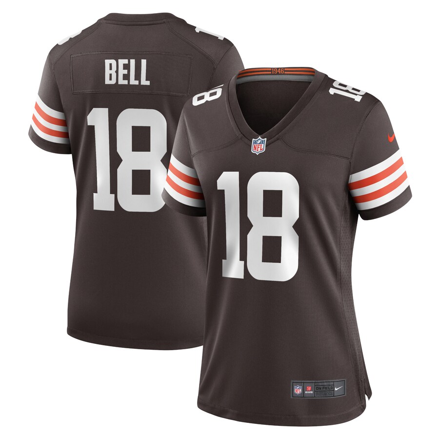 Women's Cleveland Browns David Bell Nike Brown Game Jersey - ujerseystore