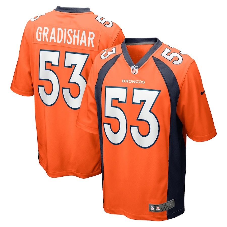 Men's Denver Broncos Randy Gradishar Nike  Orange  Retired Player Game Jersey - ujerseystore