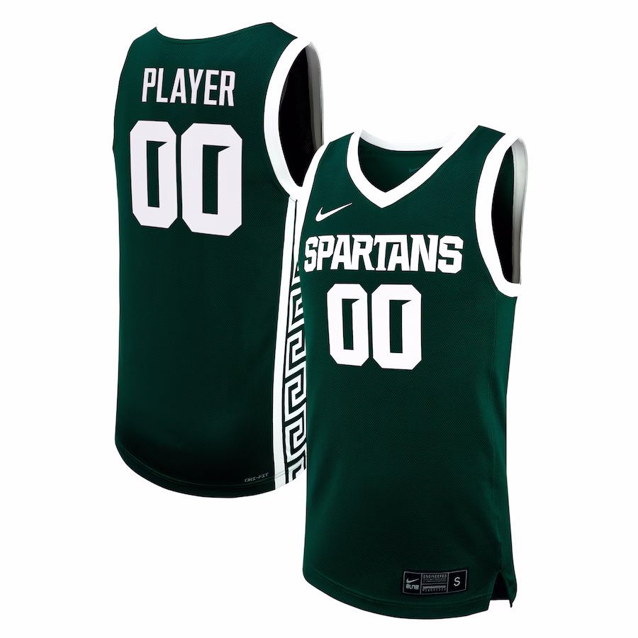 Michigan State Spartans Nike Unisex NIL Pick-A-Player Women's Basketball Jersey - Green - ujerseystore