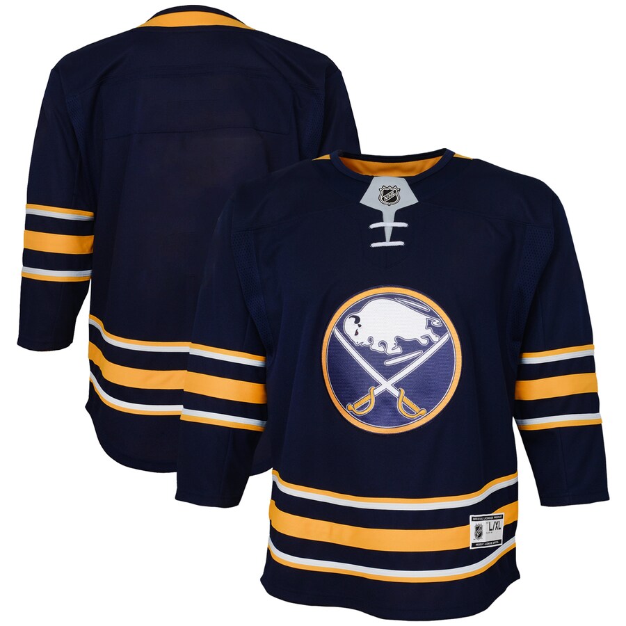 Youth Buffalo Sabres Navy Home Premier Jersey - ujerseystore