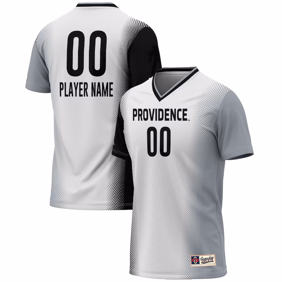 Providence Friars GameDay Greats Unisex NIL Pick-A-Player Lightweight Women's Soccer Jersey - White - ujerseystore