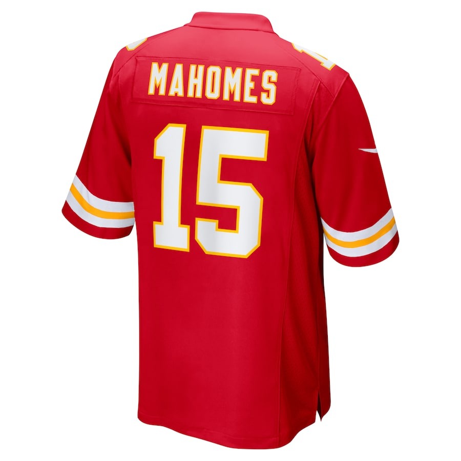 Men's Kansas City Chiefs Patrick Mahomes Nike Red Super Bowl LVIII Game Jersey - ujerseystore