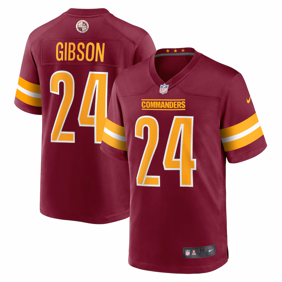 Men's Washington Commanders Antonio Gibson Nike Burgundy Game Jersey - ujerseystore