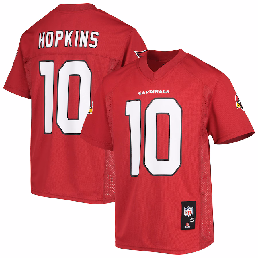 Youth Arizona Cardinals DeAndre Hopkins Cardinal Replica Player Jersey - ujerseystore
