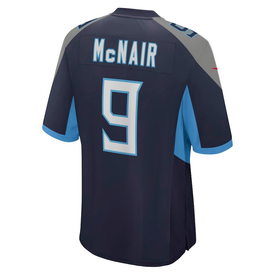 Men's Tennessee Titans Steve McNair Nike Navy Game Retired Player Jersey - ujerseystore