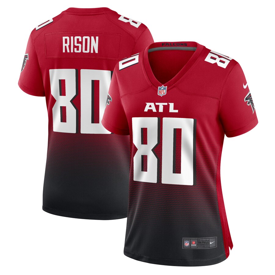 Women's Atlanta Falcons Andre Rison Nike Red Retired Player Jersey - ujerseystore