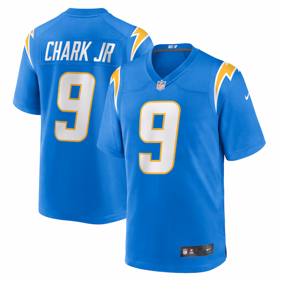 Men's Los Angeles Chargers DJ Chark Jr. Nike  Powder Blue Game Jersey - ujerseystore