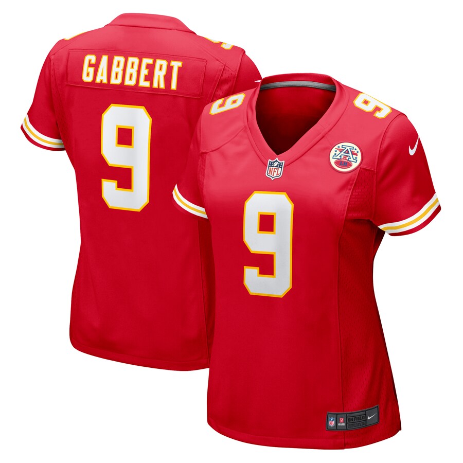 Women's Kansas City Chiefs Blaine Gabbert Nike Red Game Jersey - ujerseystore