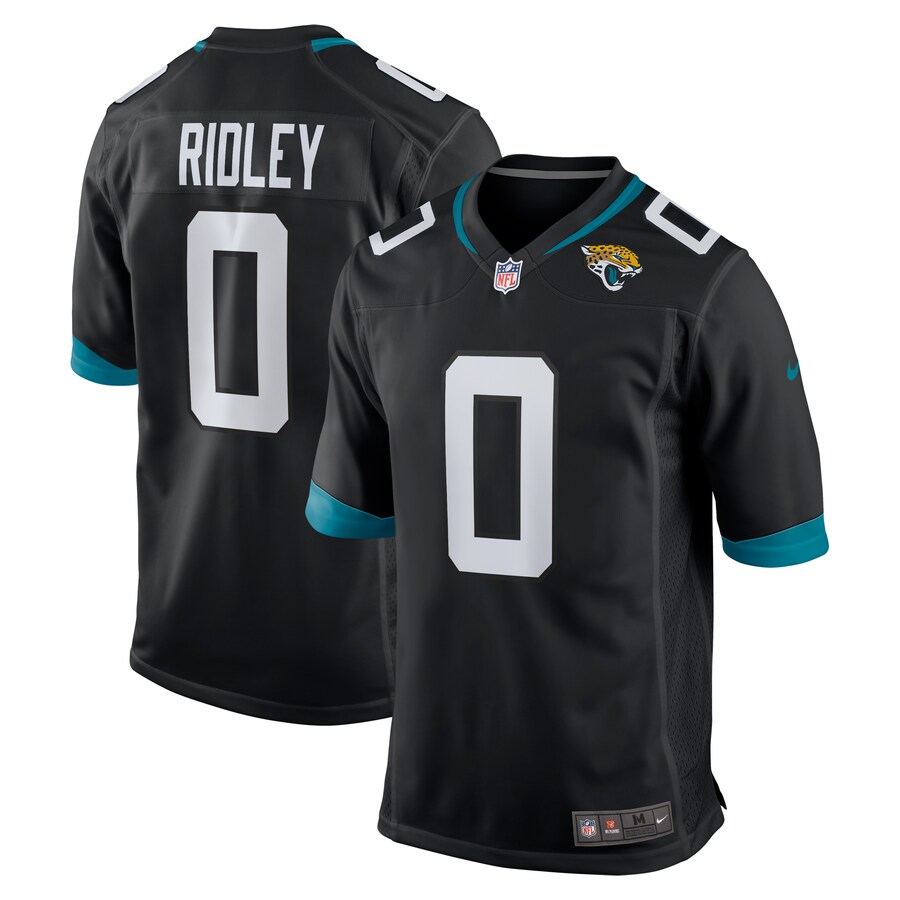 Men's Jacksonville Jaguars Calvin Ridley Nike Black Game Jersey - ujerseystore