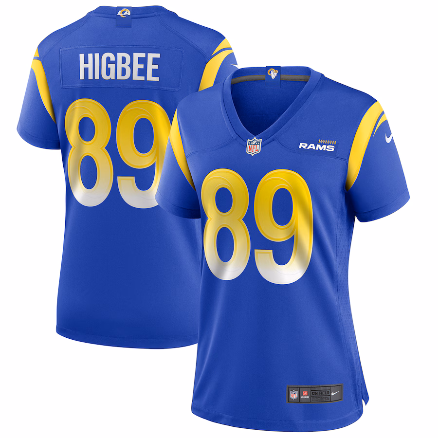 Women's Los Angeles Rams Tyler Higbee Nike Royal Game Player Jersey - ujerseystore