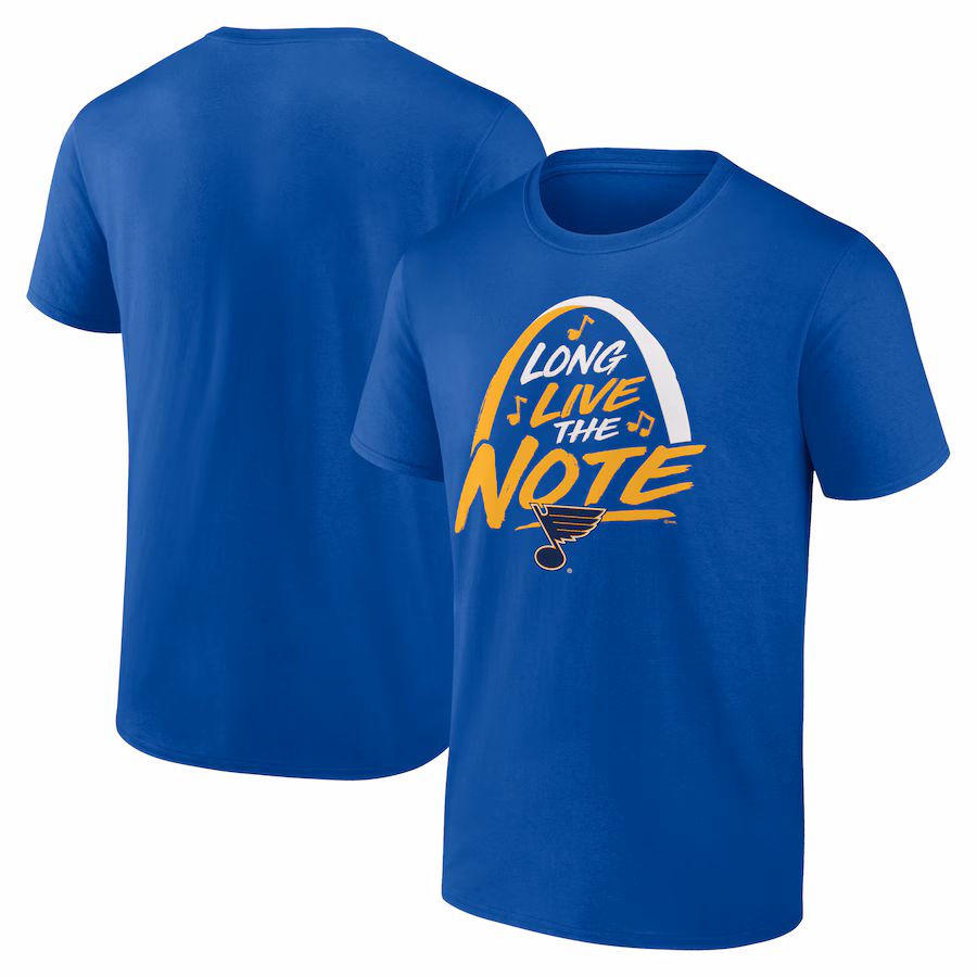 Men's St. Louis Blues Fanatics Blue Local T-Shirt - ujerseystore