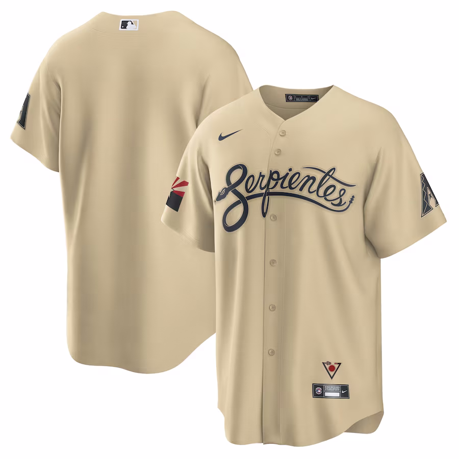Men's Arizona Diamondbacks Nike Sand City Connect Replica Jersey - ujerseystore