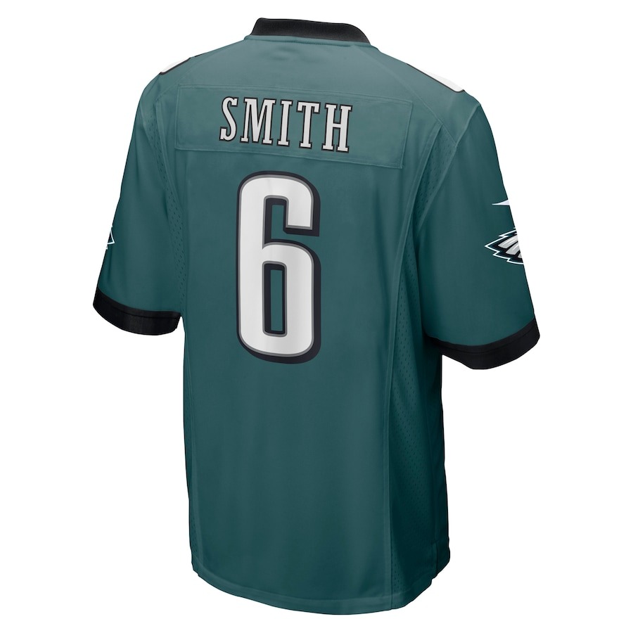 Men's Philadelphia Eagles DeVonta Smith Nike Midnight Green Game Jersey - ujerseystore