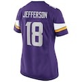 Women's Minnesota Vikings Justin Jefferson Nike Purple Player Game Jersey - ujerseystore