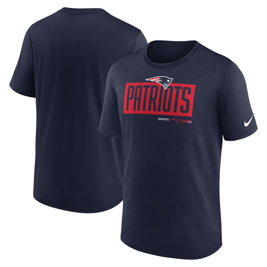 Men's New England Patriots Nike Navy Exceed Performance T-Shirt - ujerseystore