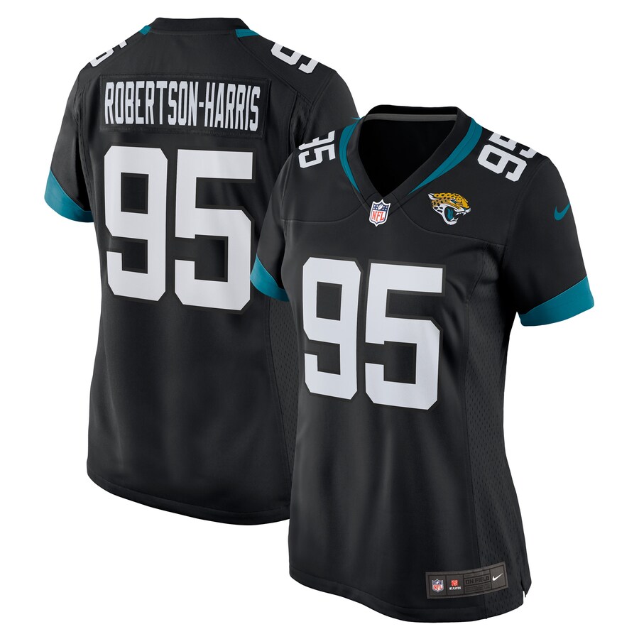 Women's Jacksonville Jaguars Roy Robertson-Harris Nike Black Game Jersey - ujerseystore