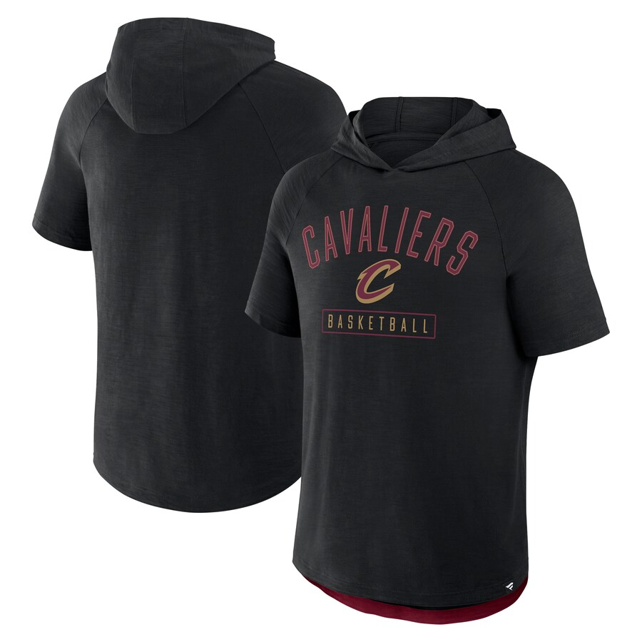 Men's Cleveland Cavaliers Fanatics Black Pass Legend Hooded T-Shirt - ujerseystore