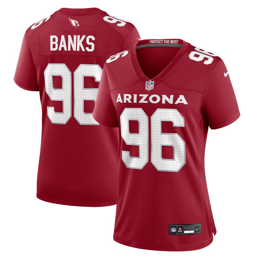 Women's Arizona Cardinals Eric Banks Nike  Cardinal  Game Jersey - ujerseystore