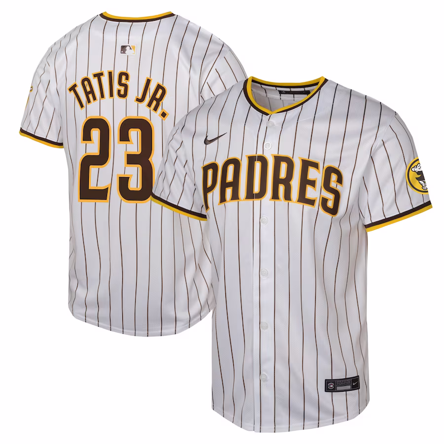 Youth San Diego Padres Fernando Tatis Jr. Nike White Home Limited Player Jersey - ujerseystore