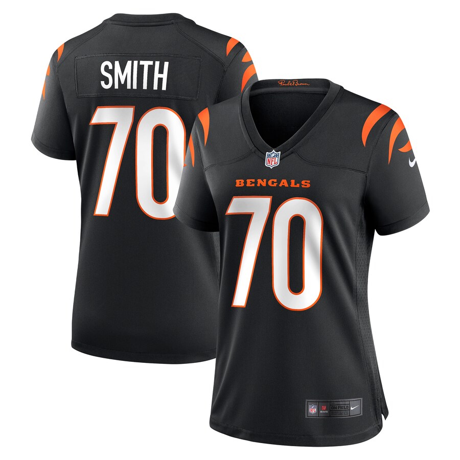 Women's Cincinnati Bengals D'Ante Smith Nike Black Game Jersey - ujerseystore