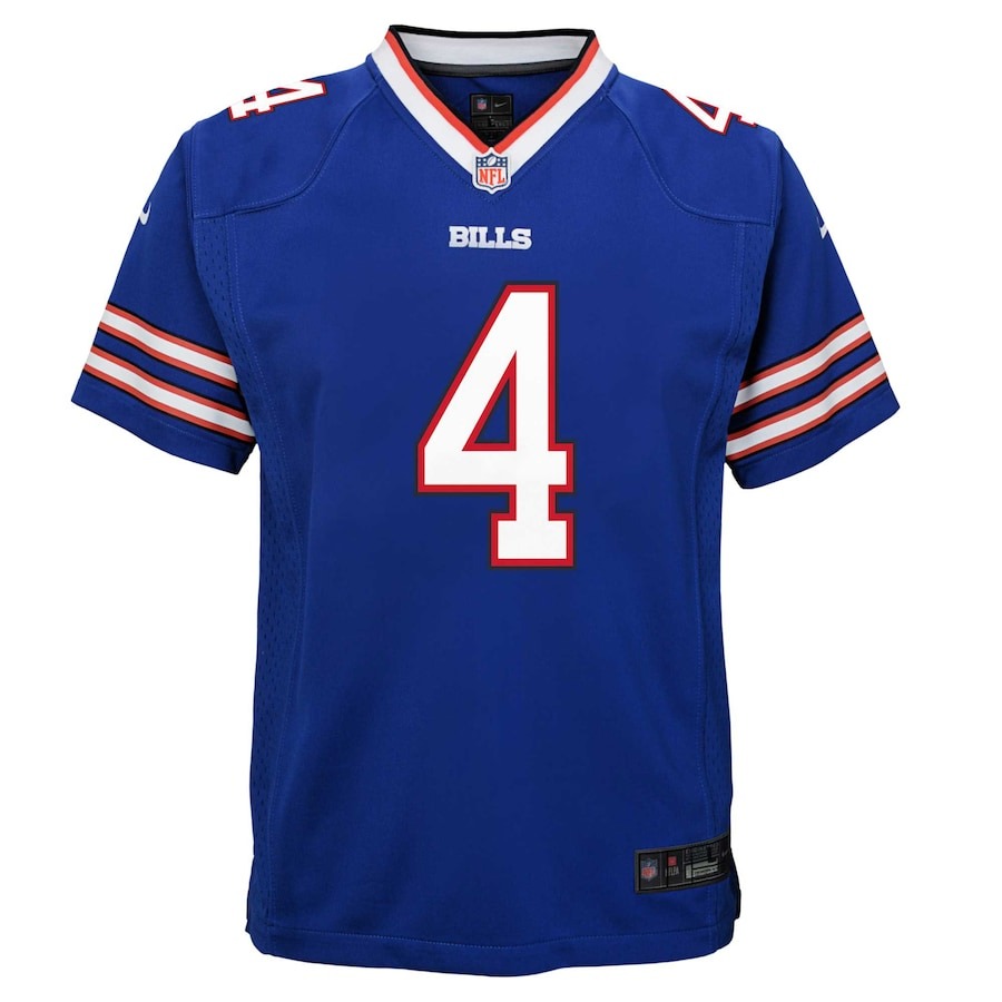 Youth Buffalo Bills James Cook Nike Royal Game Jersey - ujerseystore