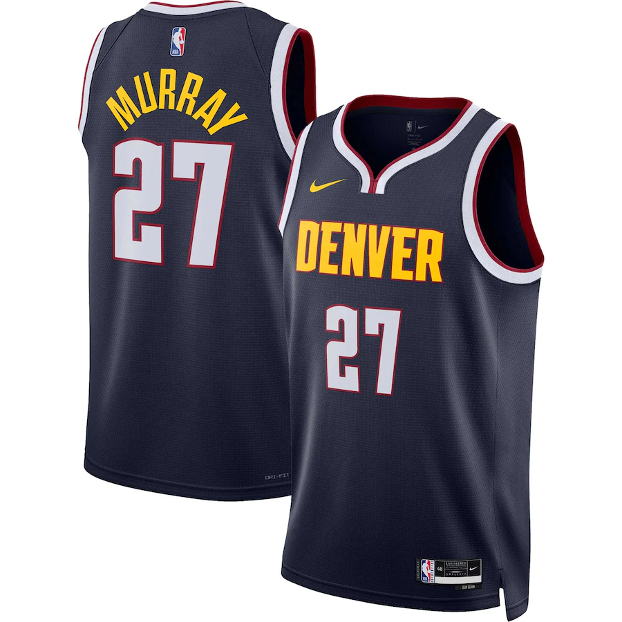 Unisex Denver Nuggets Jamal Murray Nike Navy Swingman Jersey - Icon Edition - ujerseystore