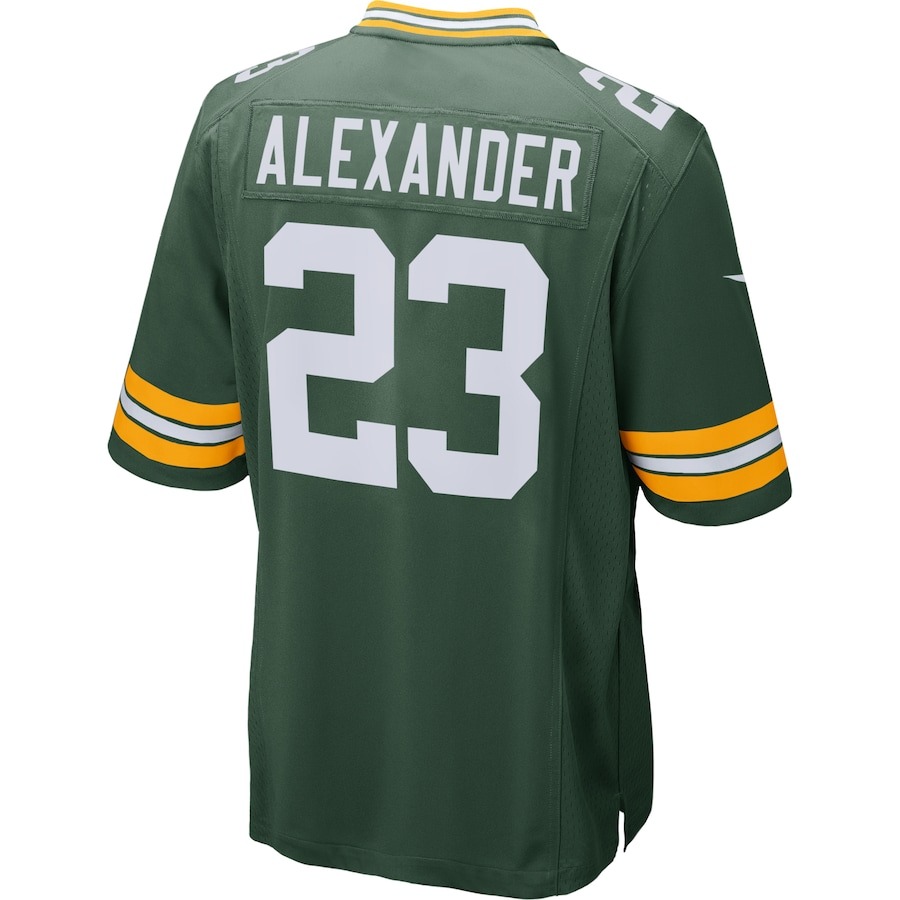 Men's Green Bay Packers Jaire Alexander Nike Green Game Jersey - ujerseystore