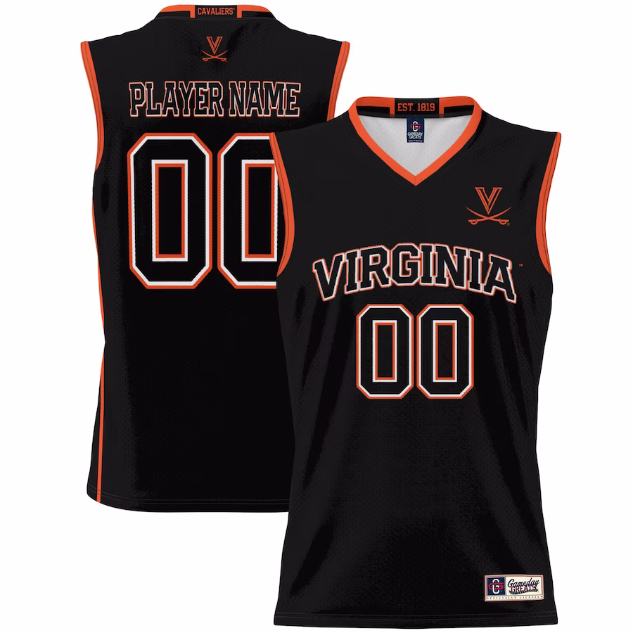 Virginia Cavaliers GameDay Greats Youth NIL Pick-A-Player Lightweight Women's Basketball Jersey - Black - ujerseystore
