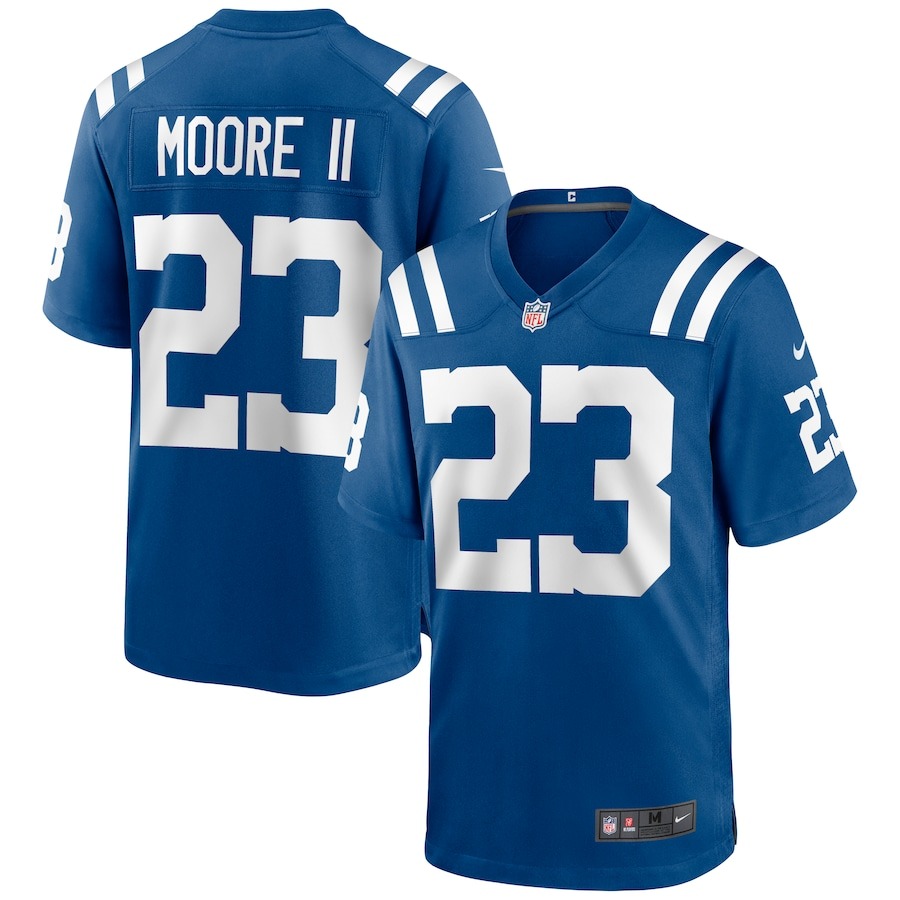 Men's Indianapolis Colts Kenny Moore II Nike Royal Game Jersey - ujerseystore