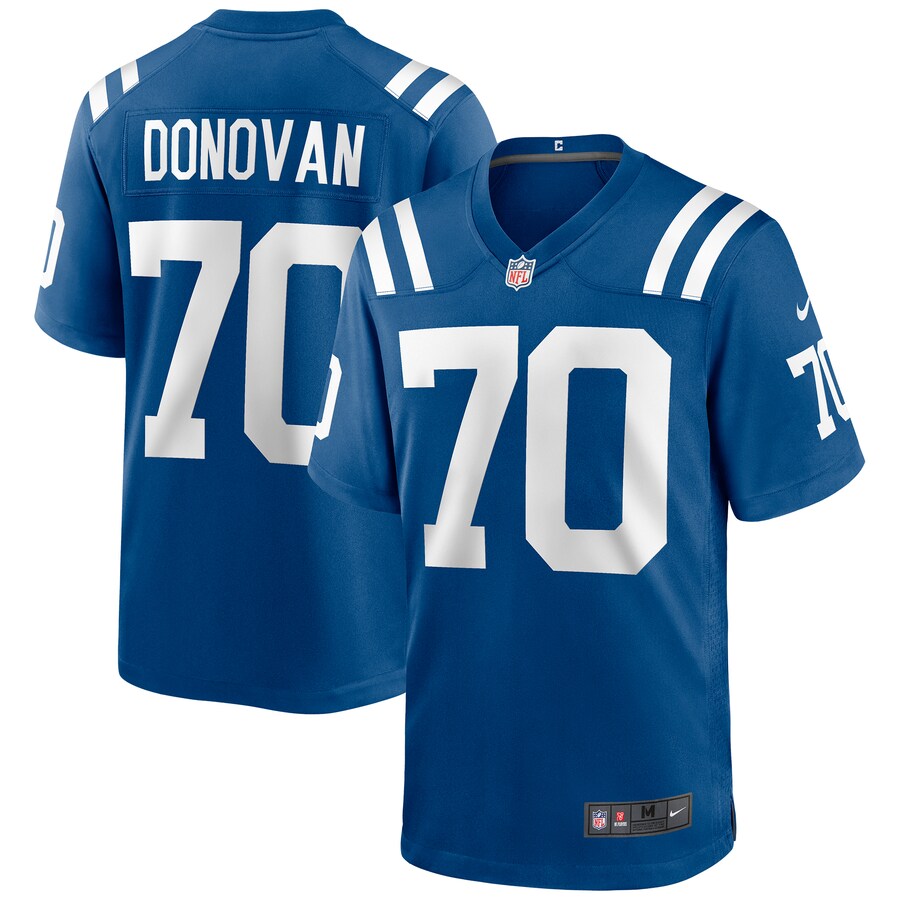 Men's Indianapolis Colts Art Donovan Nike Royal Game Retired Player Jersey - ujerseystore