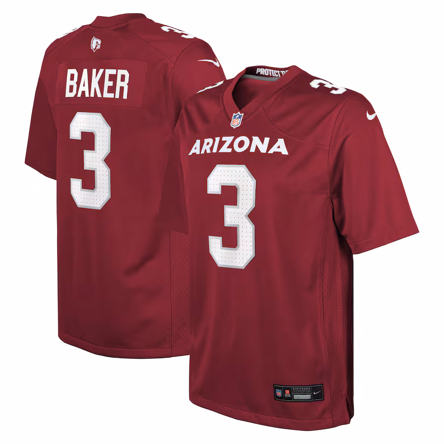 Youth Arizona Cardinals Budda Baker Nike Cardinal Game Jersey - ujerseystore