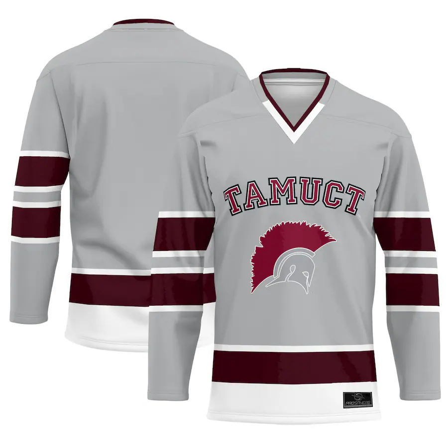 Youth ProSphere  Gray Texas A&M Central Texas Warriors  Hockey Jersey - ujerseystore