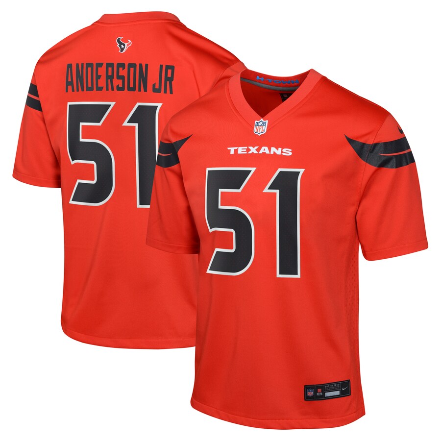 Youth Houston Texans Will Anderson Jr. Nike Red Alternate Game Jersey - ujerseystore