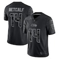 Men's Seattle Seahawks DK Metcalf Nike Black RFLCTV Limited Jersey - ujerseystore