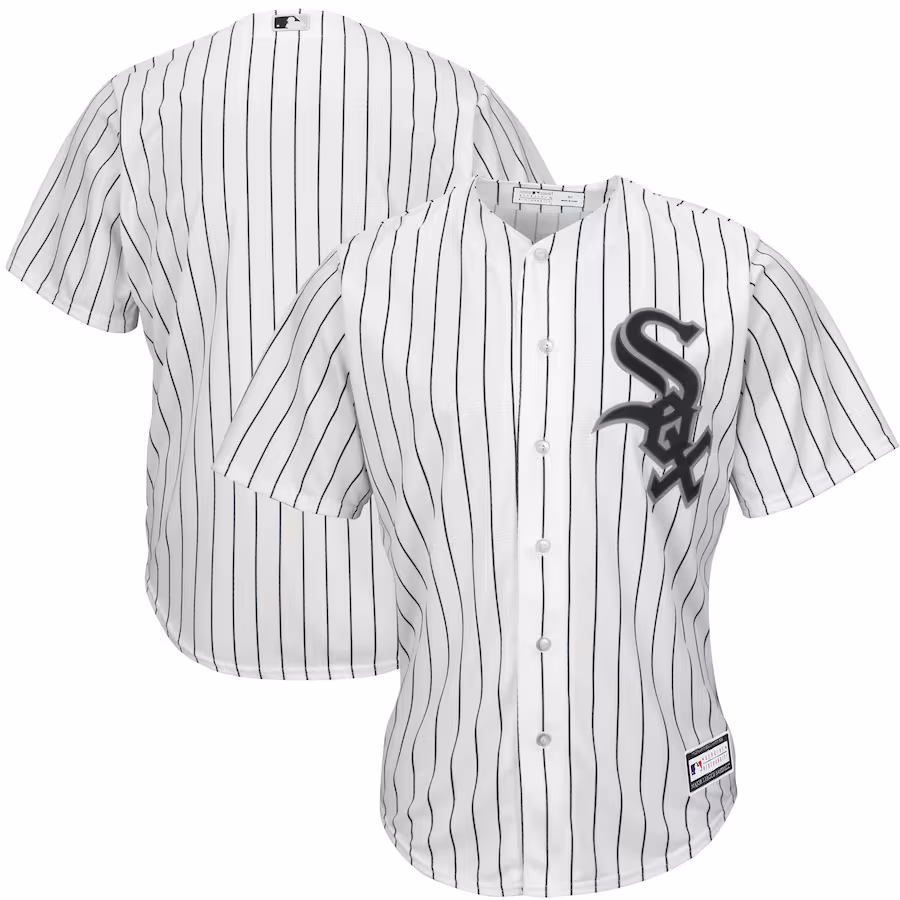 Men's Chicago White Sox White Big & Tall Replica Team Jersey - ujerseystore