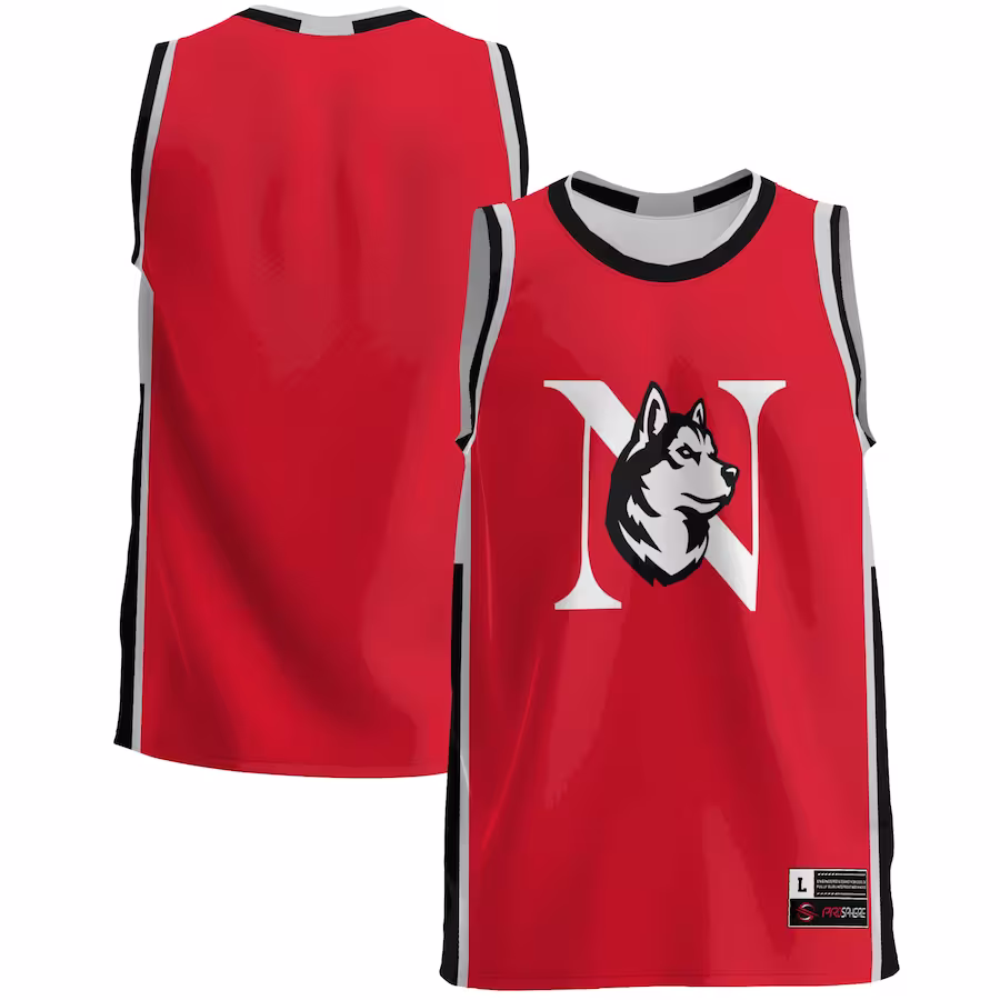 Northeastern Huskies GameDay Greats  Lightweight Basketball Jersey - Red - ujerseystore