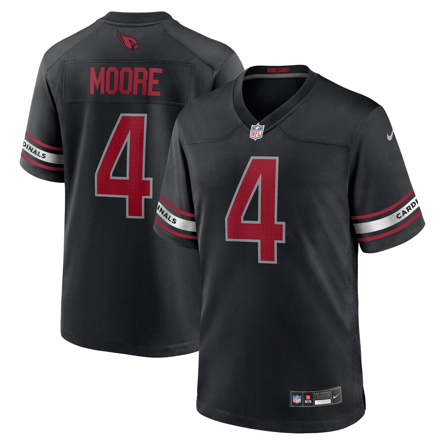 Men's Arizona Cardinals Rondale Moore Nike Black Game Jersey - ujerseystore