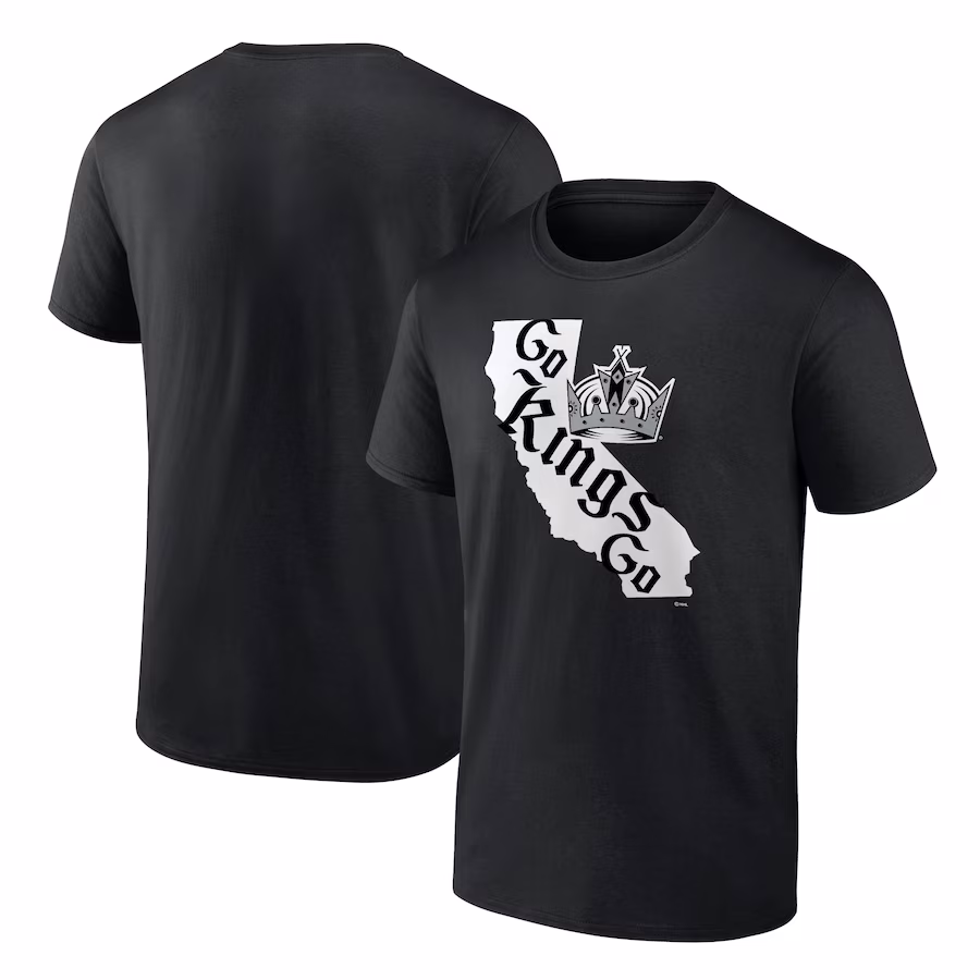 Men's Los Angeles Kings Black Represent T-Shirt - ujerseystore
