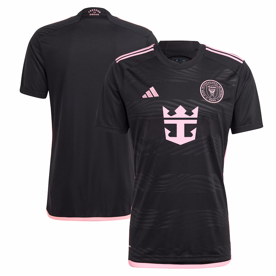 Men's Inter Miami CF  adidas Black 2024 La Noche Replica Jersey - ujerseystore