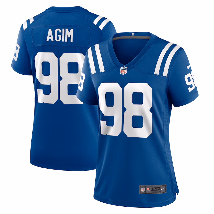 Women's Indianapolis Colts McTelvin Agim Nike  Royal Team Game Jersey - ujerseystore