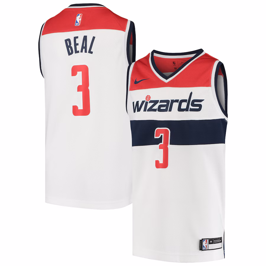 Youth Washington Wizards Bradley Beal Nike White Swingman Jersey - Statement Edition - ujerseystore