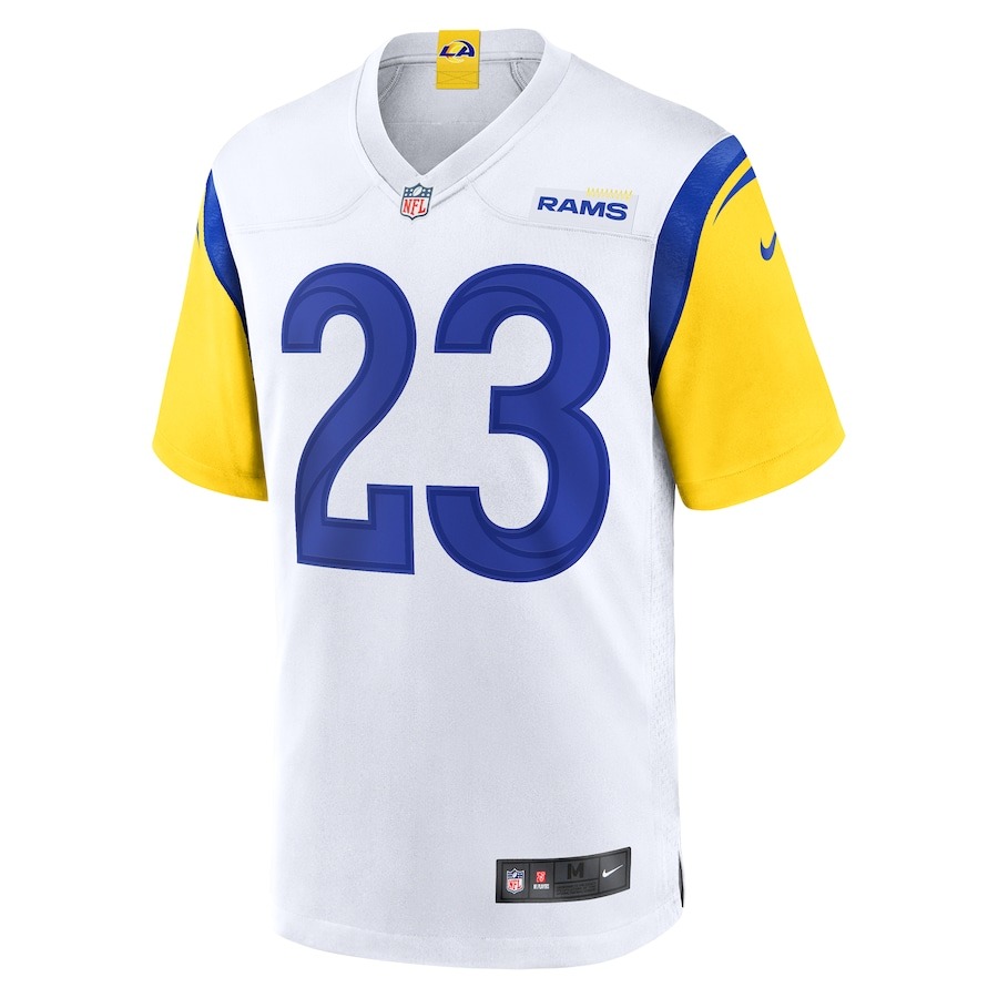 Men's Los Angeles Rams Kyren Williams Nike  White  Game Jersey - ujerseystore