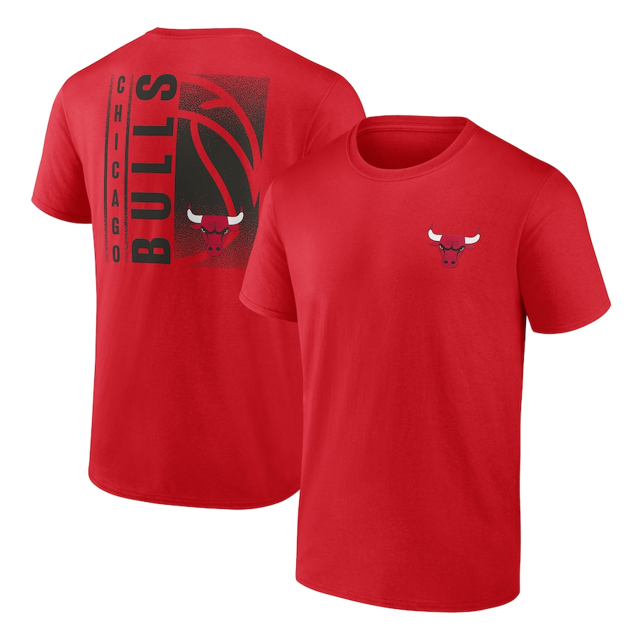 Men's Chicago Bulls  Red For the Team T-Shirt - ujerseystore